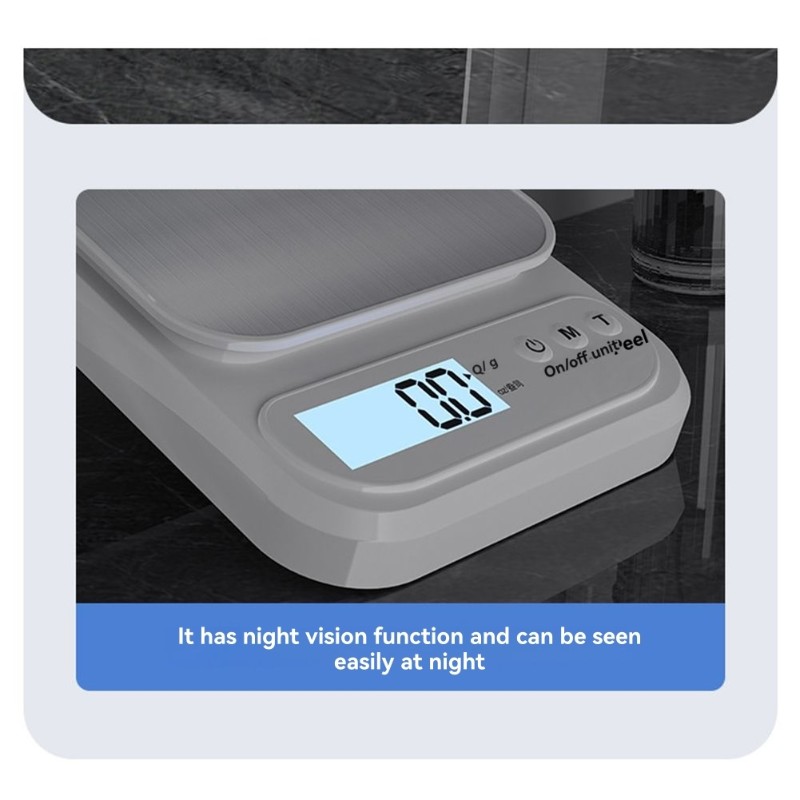 Kitchen Scale Precise - 【ESSENTIALS 】Timbangan Dapur Digital untuk Memasak