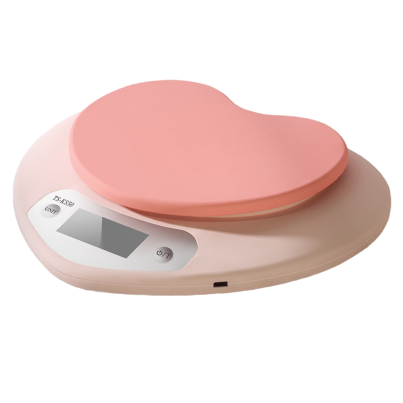 Kitchen Scale Precise - ABBZ-Timbangan Dapur Digital Portabel Bentuk Hati