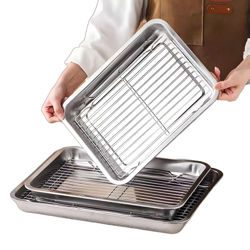 Kitchen Baking Rack - Loyang Panggang Anti Lengket Portable dari