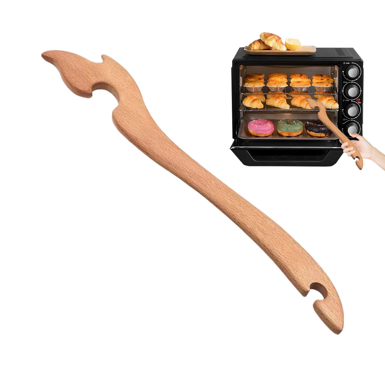 Kitchen Baking Rack - Alat Penarik Rak Oven Gagang Panjang