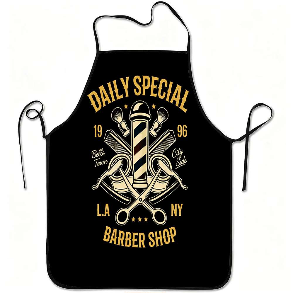 Kitchen Baking Gift Ideas - 1 Buah Apron Bertema Toko Pangkas