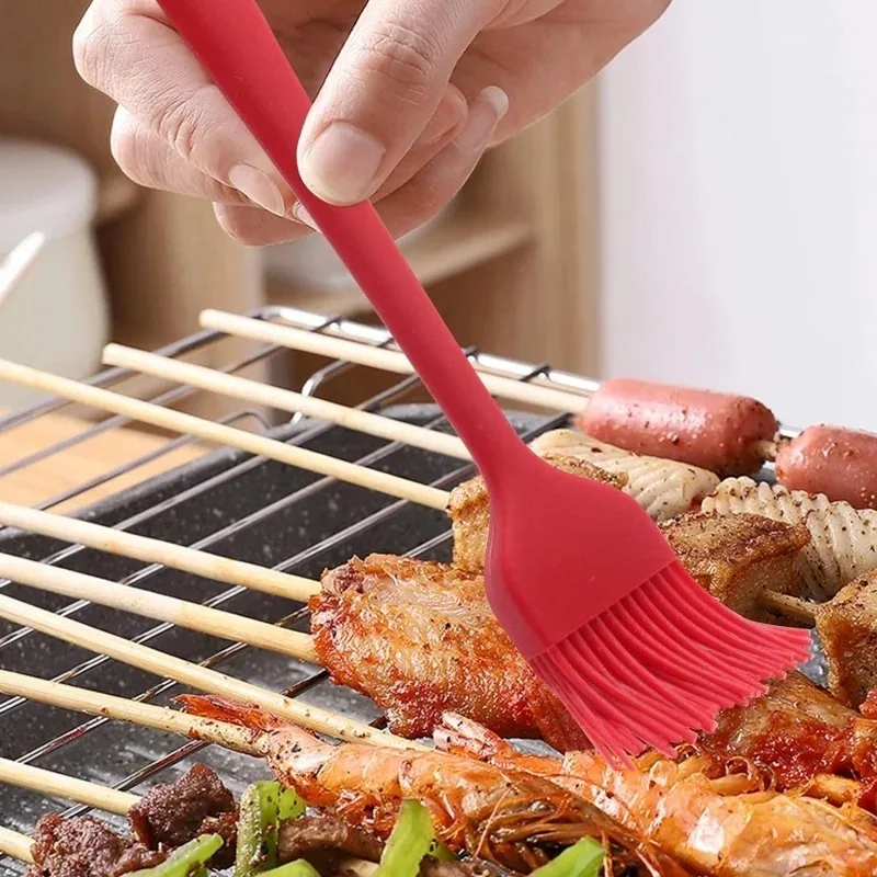 Sikat barbeque silikon tahan p - Kitchen Baking Utensils ulasan dan harga