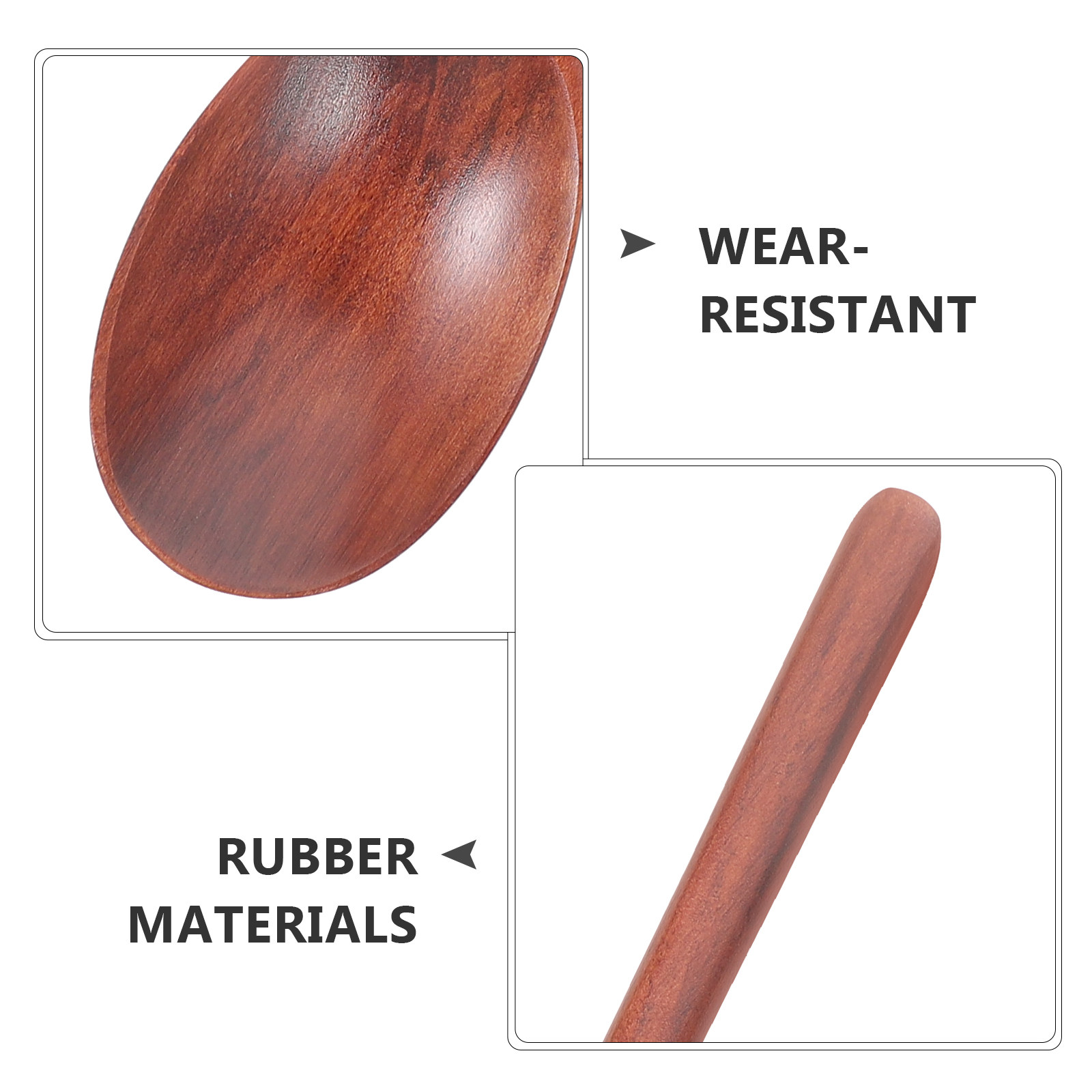 2 Buah Sendok Pengaduk Kayu Ga - Kitchen Baking Utensils ulasan dan harga