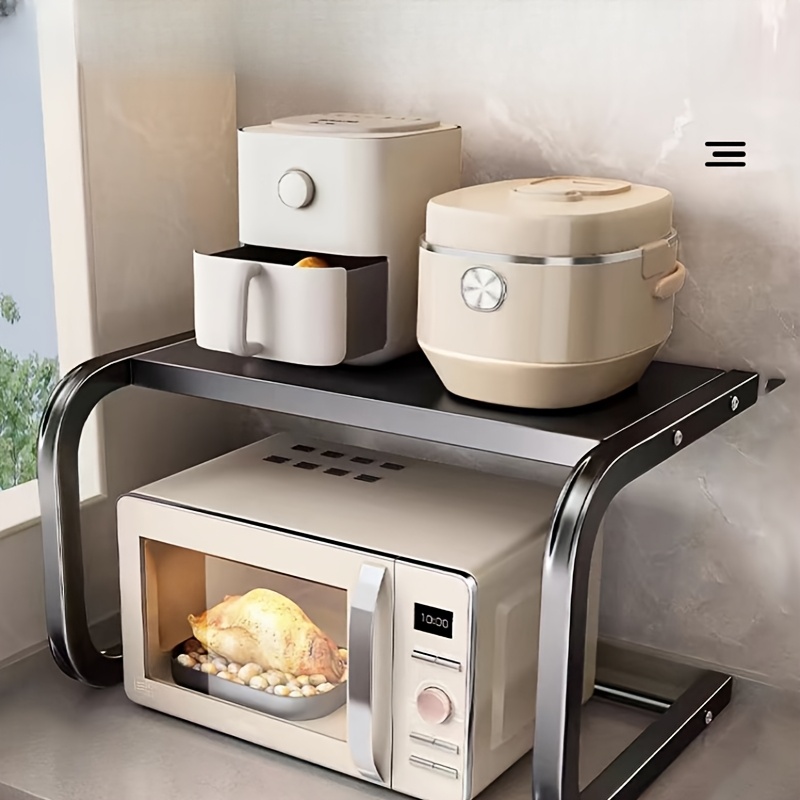 Rak Microwave Logam 2 Tingkat  - Kitchen Baking Rack ulasan dan harga