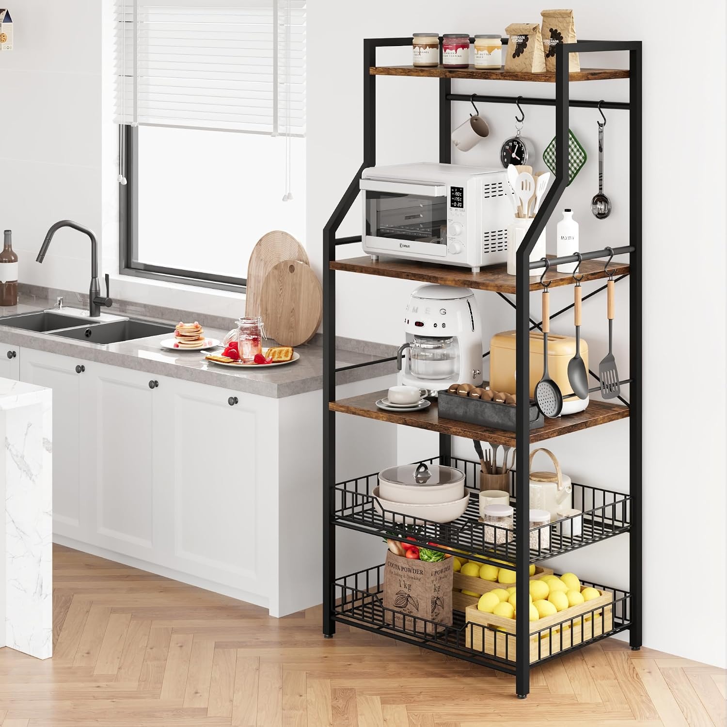 Rak Dapur 5 Tingkat dengan Tem - Kitchen Baking Rack ulasan dan harga