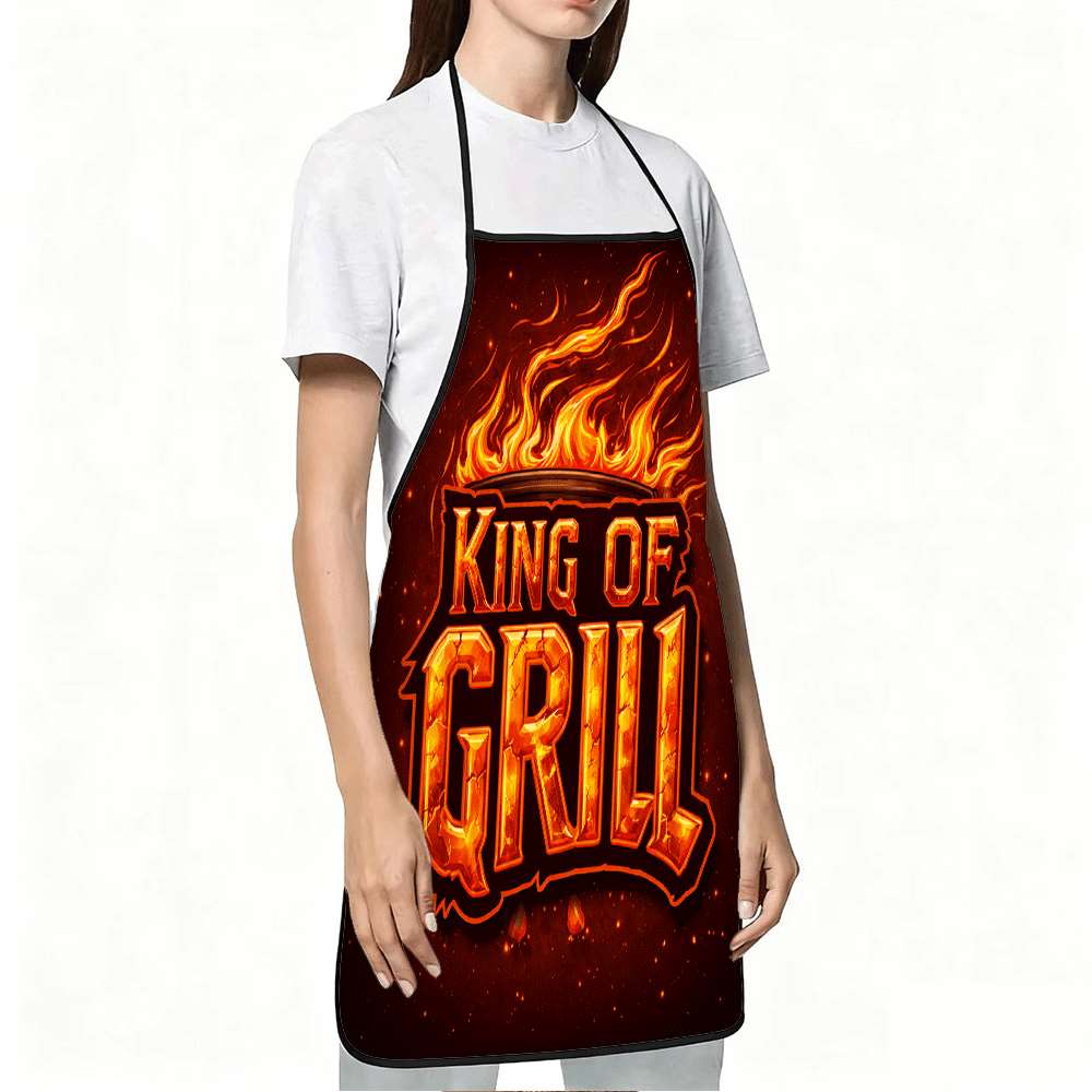 1 Buah Celemek Bbq King, Celem - Kitchen Baking Gift Ideas ulasan dan harga