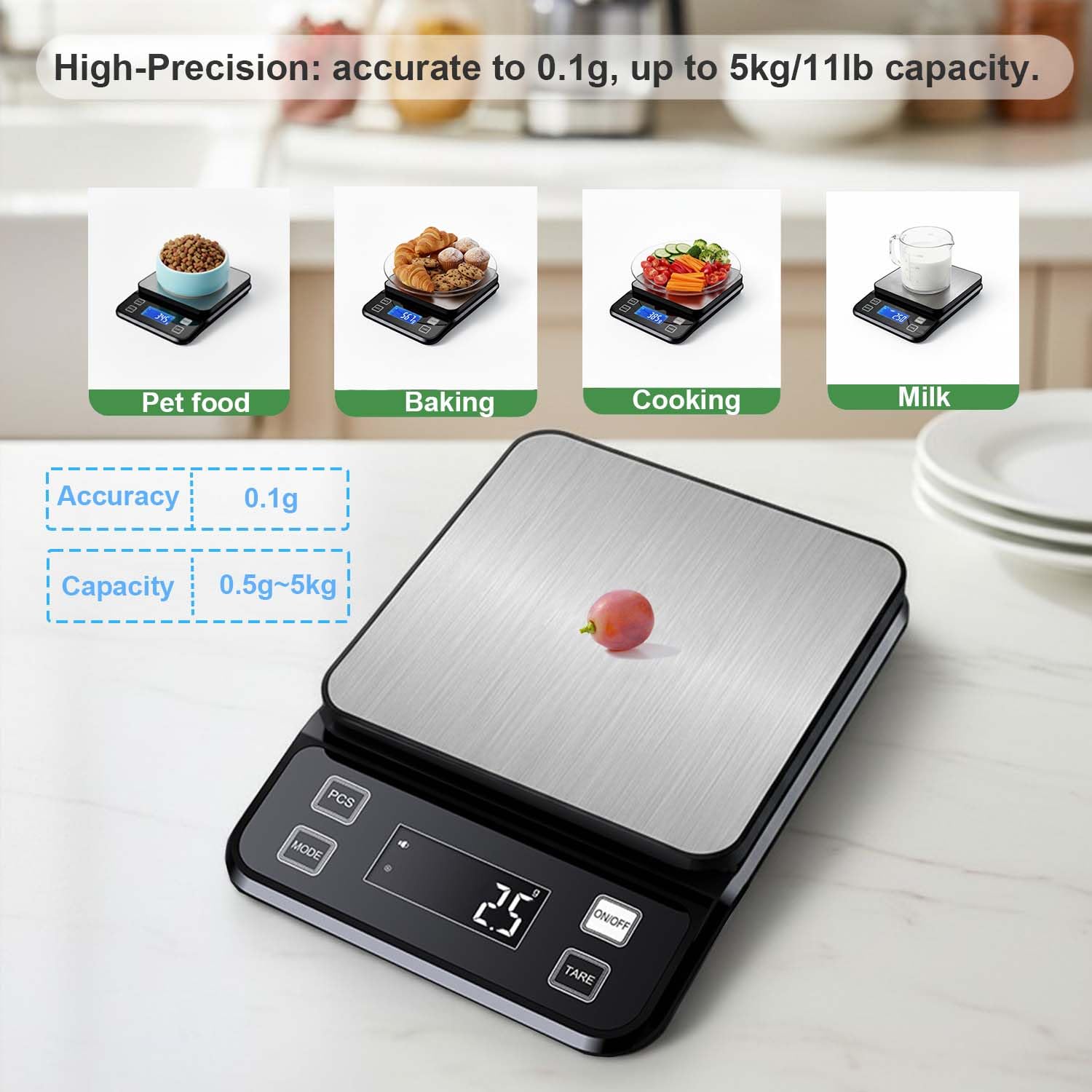 Timbangan Dapur Digital Tahan  - Kitchen Scale Precise ulasan dan harga