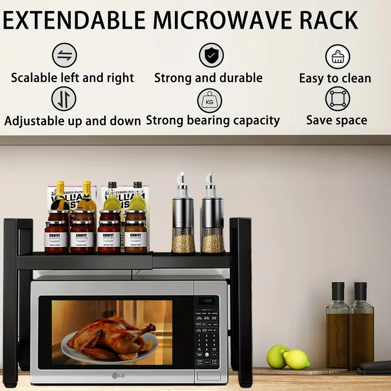 Rak Microwave yang Dapat Diper - Kitchen Baking Rack ulasan dan harga
