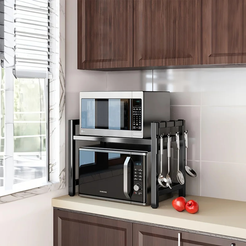 Rak Microwave yang Dapat Diper - Kitchen Baking Rack ulasan dan harga