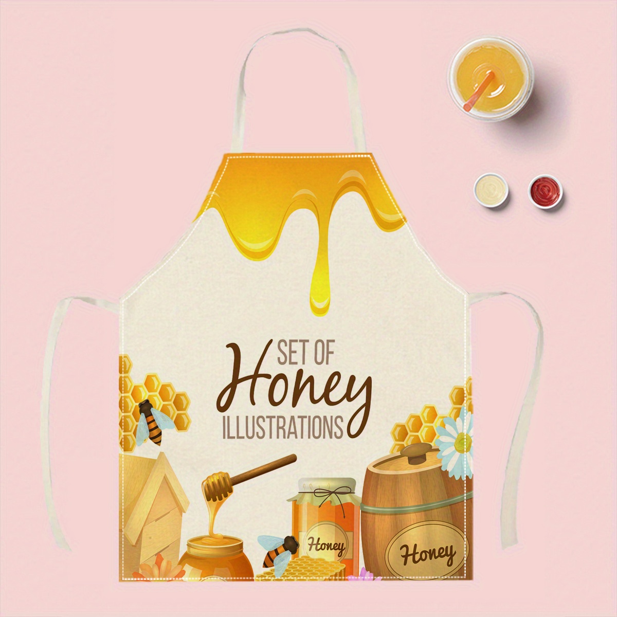 1 Buah Celemek Lebah Madu Hadi - Kitchen Baking Gift Ideas ulasan dan harga