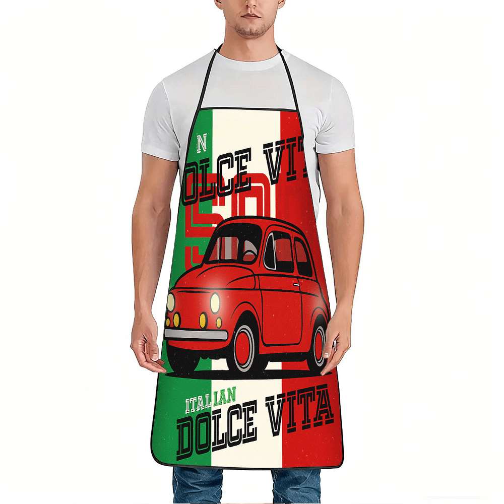 1 Buah Celemek Bertema Italia  - Kitchen Baking Gift Ideas ulasan dan harga