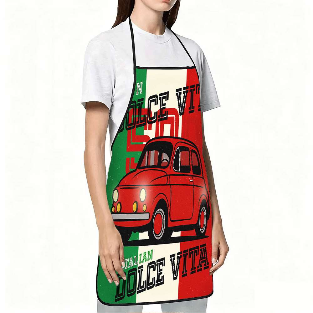 1 Buah Celemek Bertema Italia  - Kitchen Baking Gift Ideas ulasan dan harga