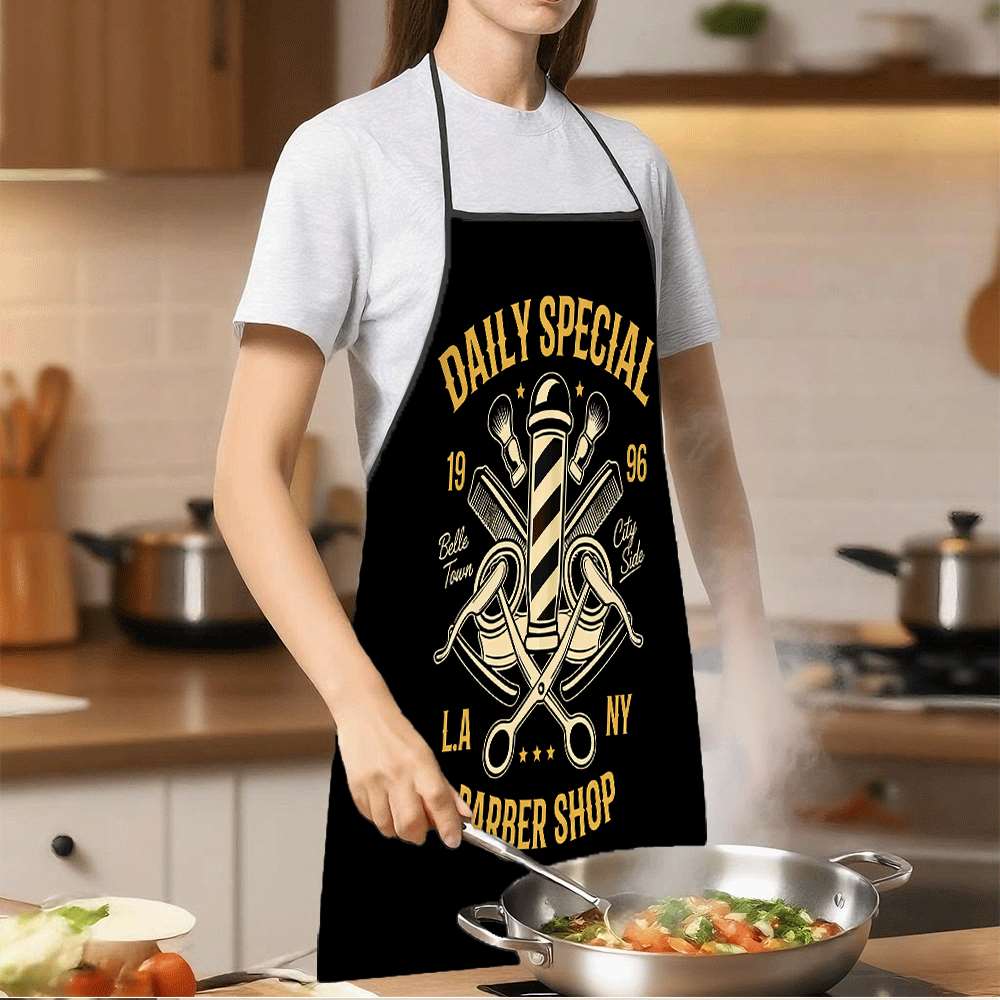 1 Buah Apron Bertema Toko Pang - Kitchen Baking Gift Ideas ulasan dan harga
