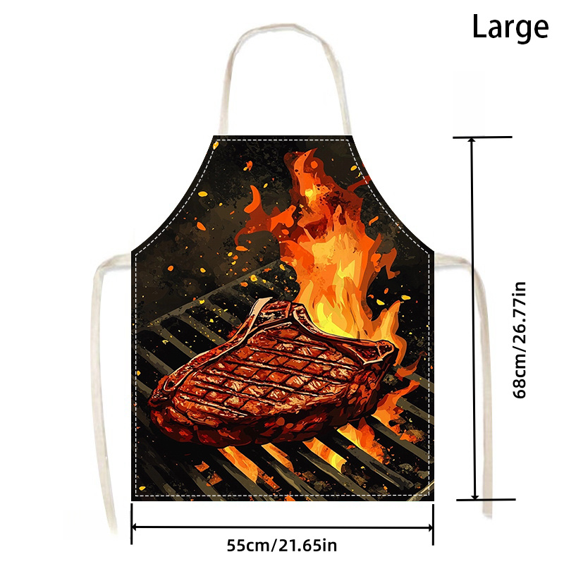1 Buah Celemek Steak BBQ denga - Kitchen Baking Gift Ideas ulasan dan harga