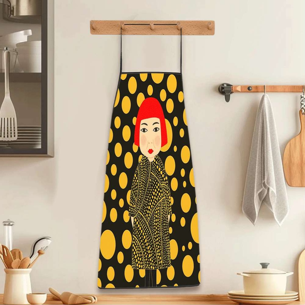 1 Buah Apron Bertema Seni Pop  - Kitchen Baking Gift Ideas ulasan dan harga