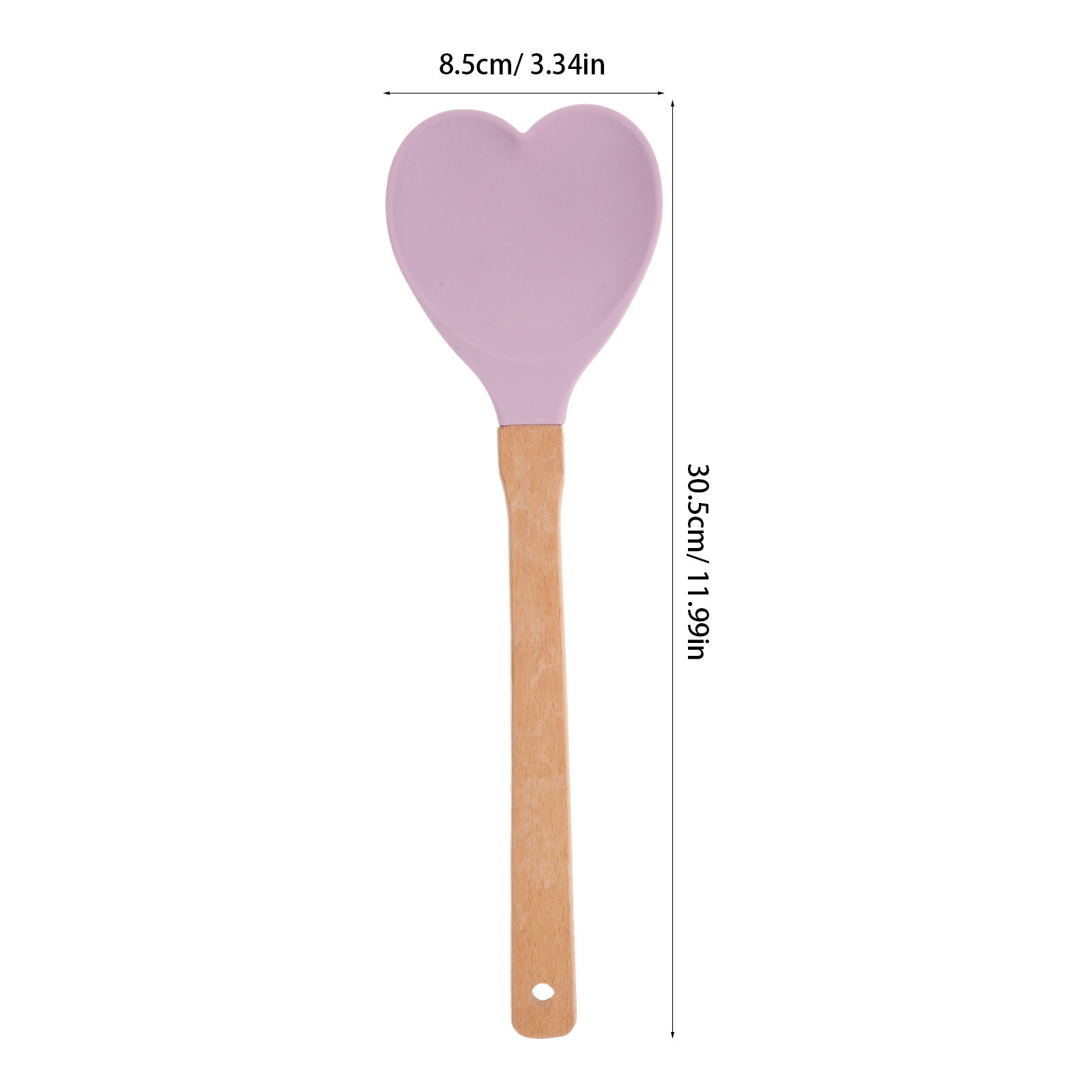 Spatula Silikon Berbentuk Hati - Kitchen Baking Utensils ulasan dan harga