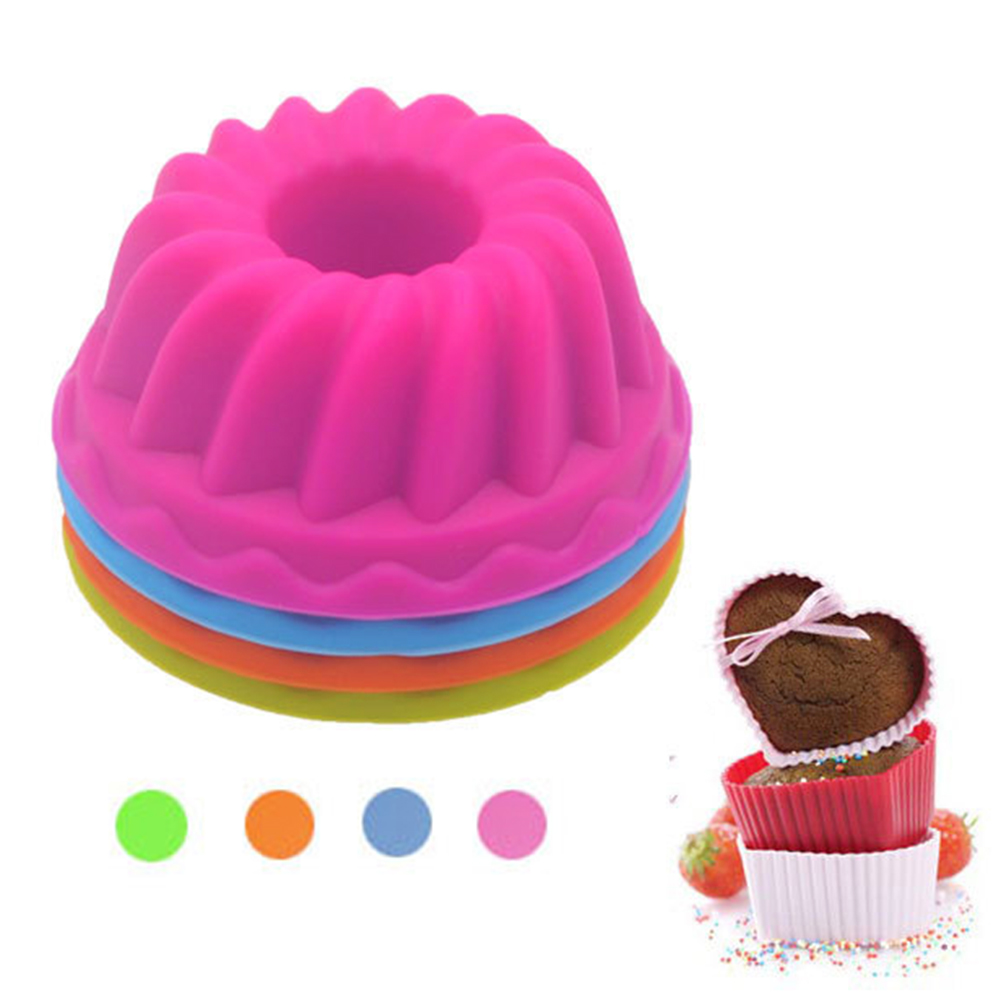 12 Buah/Set Cetakan Kue Siliko - Kitchen Baking Utensils ulasan dan harga